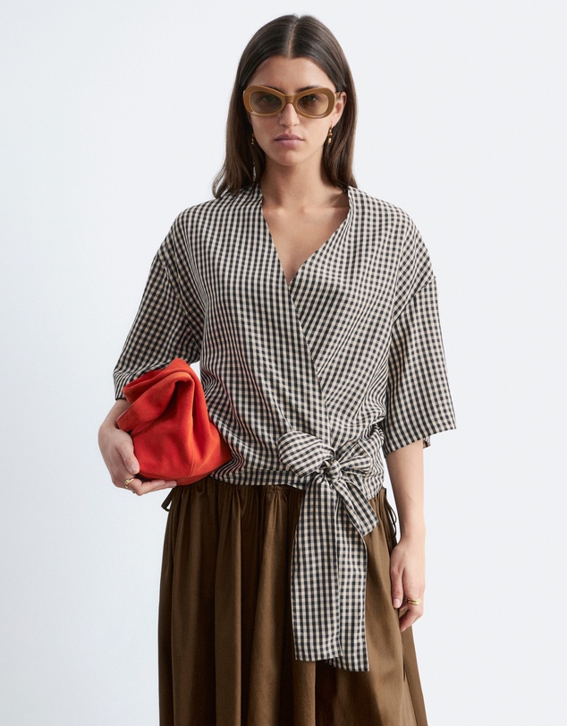 & Other Stories - Wrap-Front Blouse