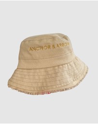 Anchor & Arrow - Canvas Bucket Hat