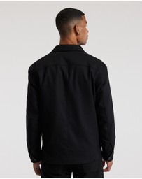 Calibre - Melton Shirt Jacket Black