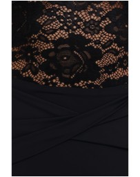 Petal & Pup - Tinashe Lace Midi Dress - Black