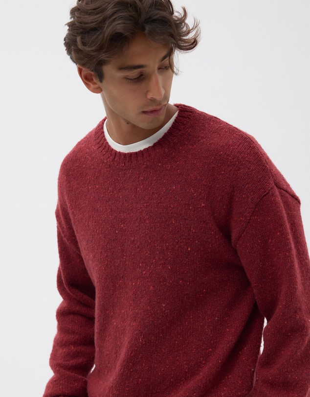 AERE - Wool Blend Relaxed Sweater