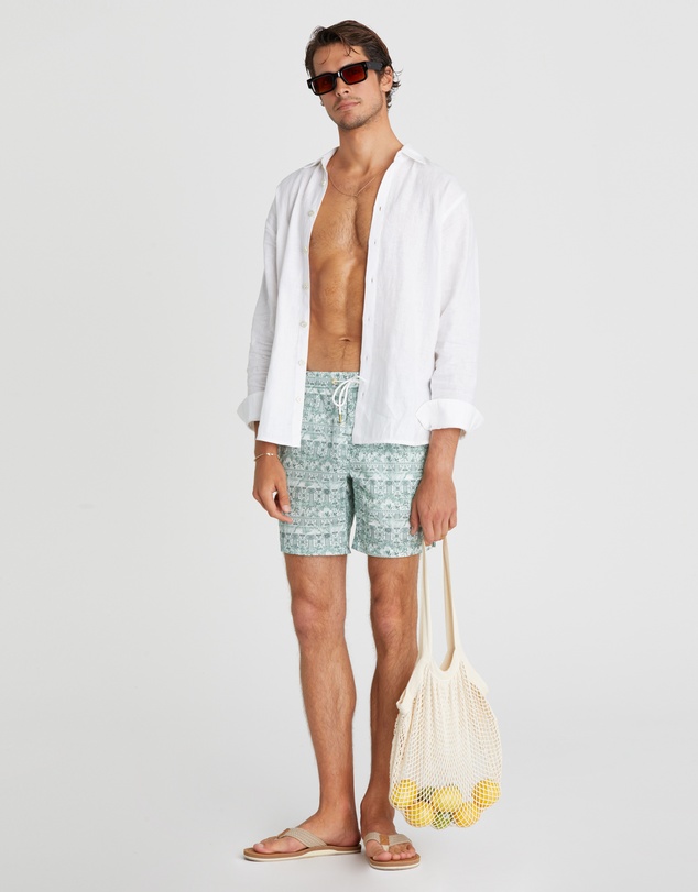 Aqua Blu Australia - Evergreen Boardshorts
