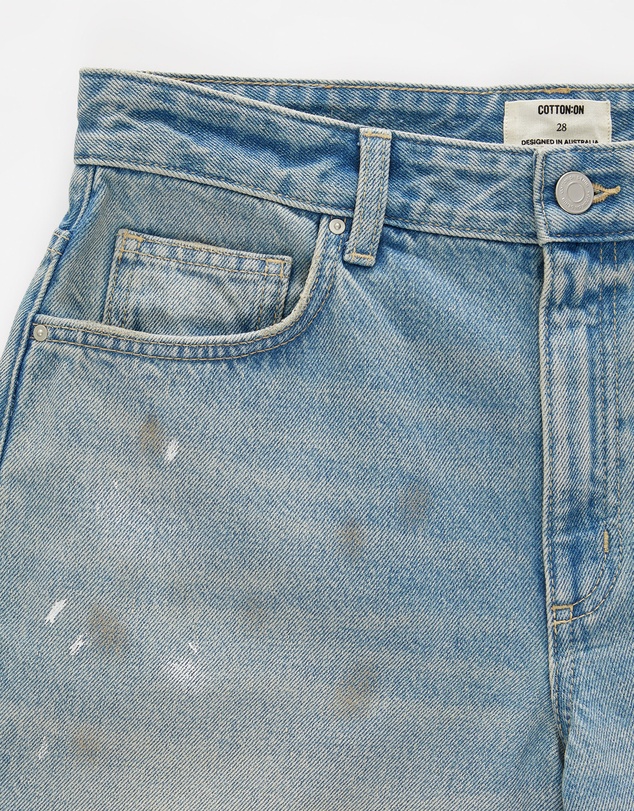 Cotton On - Relaxed Denim Shorts