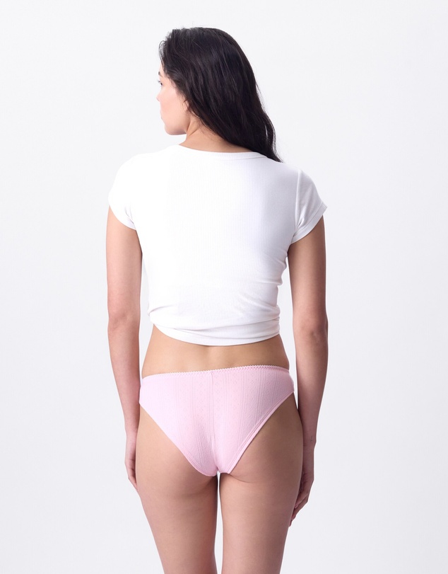 Bras N Things - Ella Brazilian Knicker - Light Pink