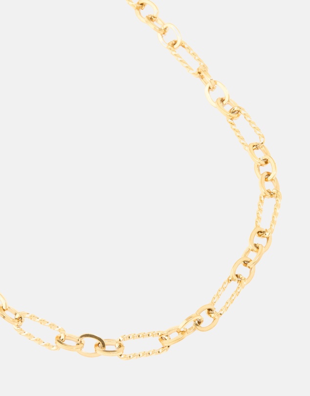 Lovisa - Waterproof Gold Plated Stainless Steel Multi-Link Chain Necklace