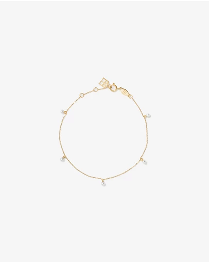 Michael Hill - Micro Cultured Freshwater Pearl Bracelet in 10kt Gold
