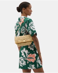 Oroton - Etta Medium Clutch Texture