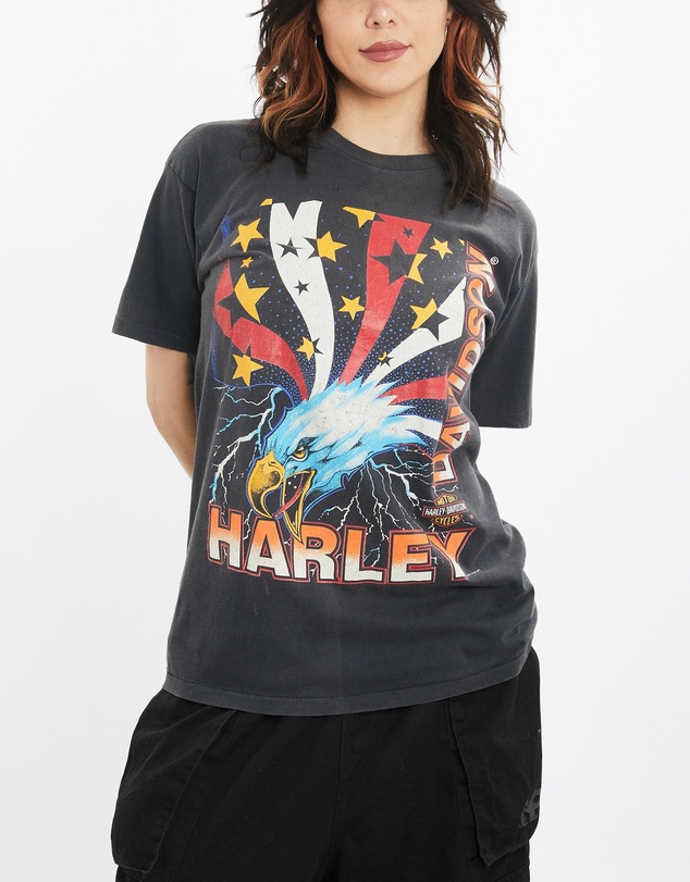Vintage by The Real Deal - Pre Loved - 90s Harley Davidson Tee