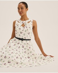 Review - Eliza Pleated Dress