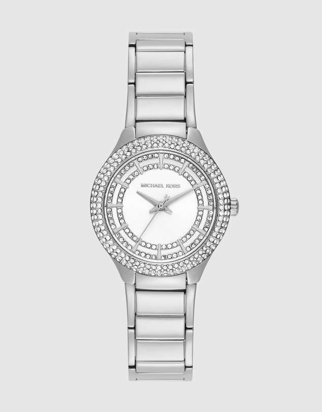 Michael Kors - Sylvia Silver Tone Analogue Watch