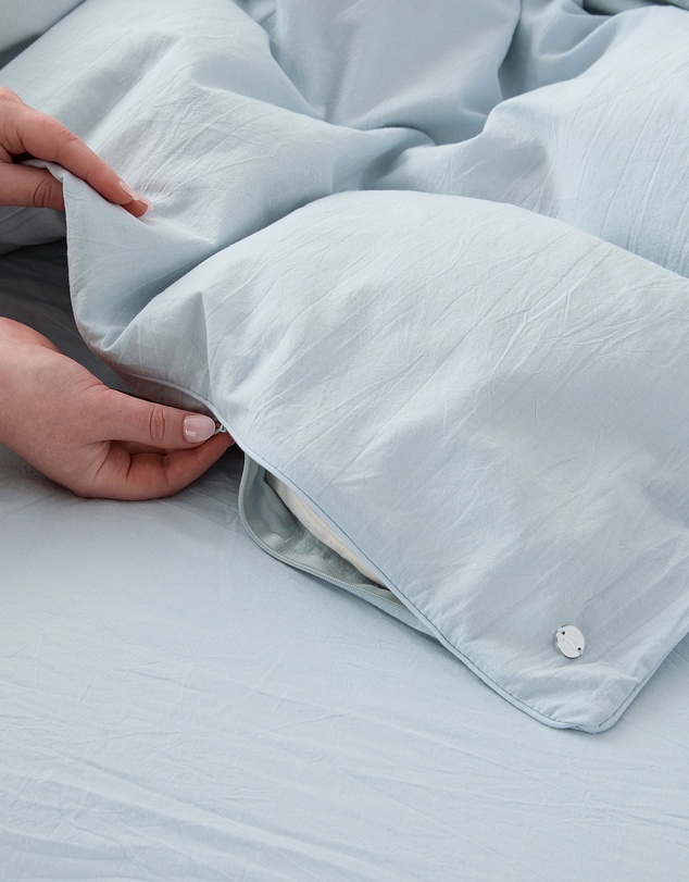 Sheet Society - Leo Washed Cotton Quilt Cover Set
