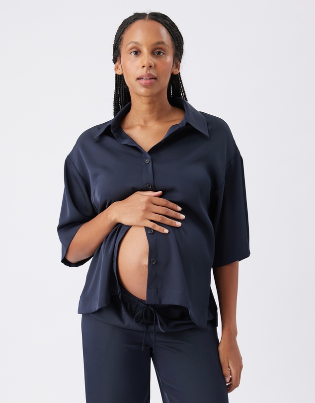 Ripe Maternity - Tamara Satin Shirt