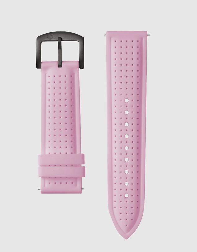 Maxum - Raglan Band Pink Silicone Strap Black Buckle