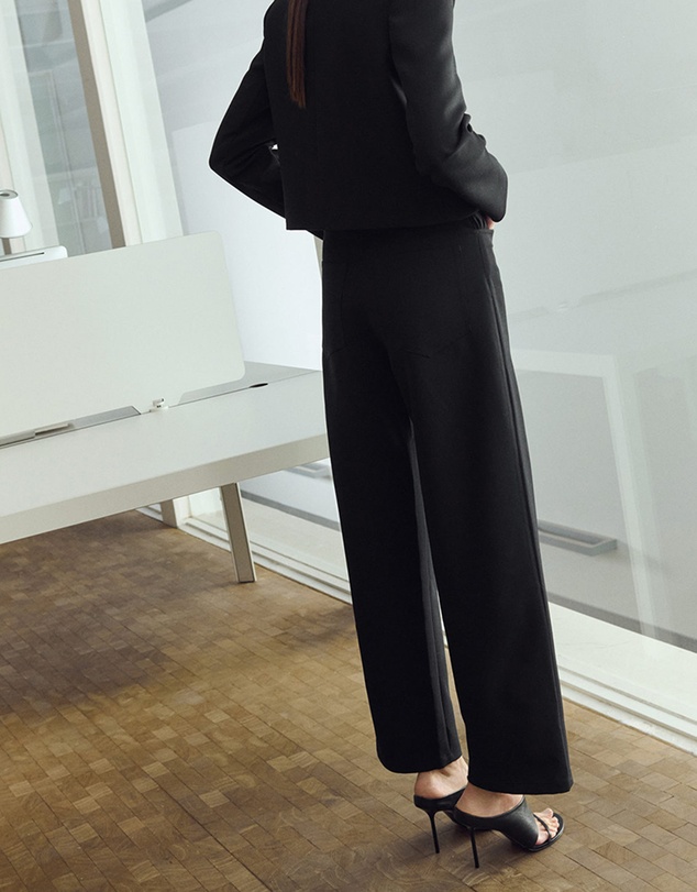 M.N.G - Straight Mid-Rise Trousers