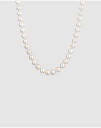 Elli Jewelry - Necklace Shell Pearls 925 Sterling Silver