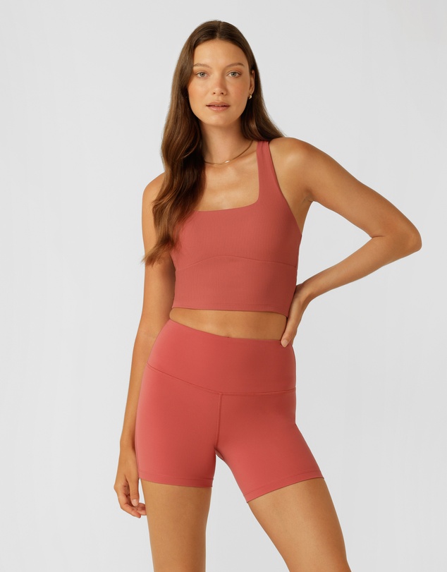 Lorna Jane - Lotus No Chafe Phone Pocket 12cm Bike Shorts