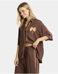 Billabong - Womens Vacay Mode Button-down Shirt