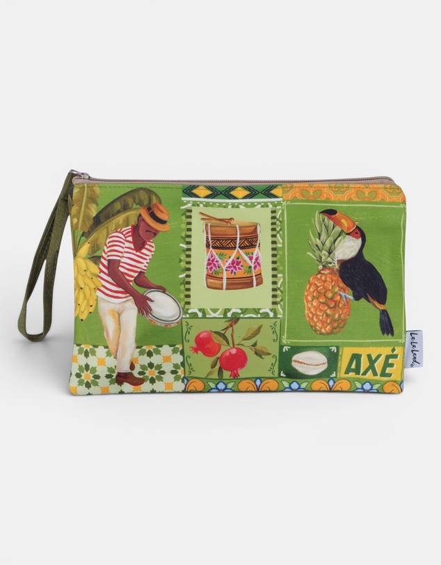 La La Land - Clutch Purse Brazilian Summer Grid