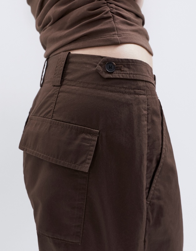 UNISON - Cotton Pleat Front Pant