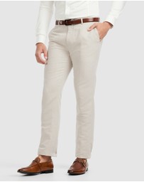 Tarocash - Jae Slim Linen Pant