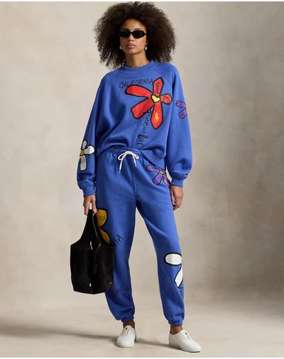Polo Ralph Lauren - Floral Graphic Fleece Sweatpants