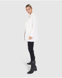 Belle & Bloom - Young Blood Frayed Edge Blazer