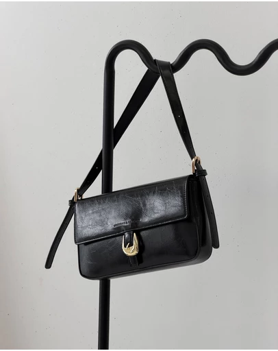 Morgan & Taylor - Faith Shoulder Handbag in Black