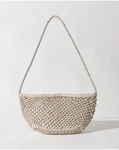 St. Agni - Mesh Crescent Bag