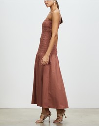 Sofia Irina - Maxi Shirred Dress