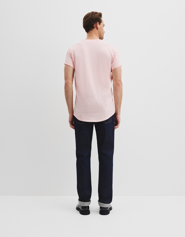 Country Road - Australian Cotton Longline Garment Dye T-shirt