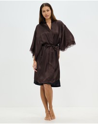 Sainted Sisters - Scarlett Silk Kimono