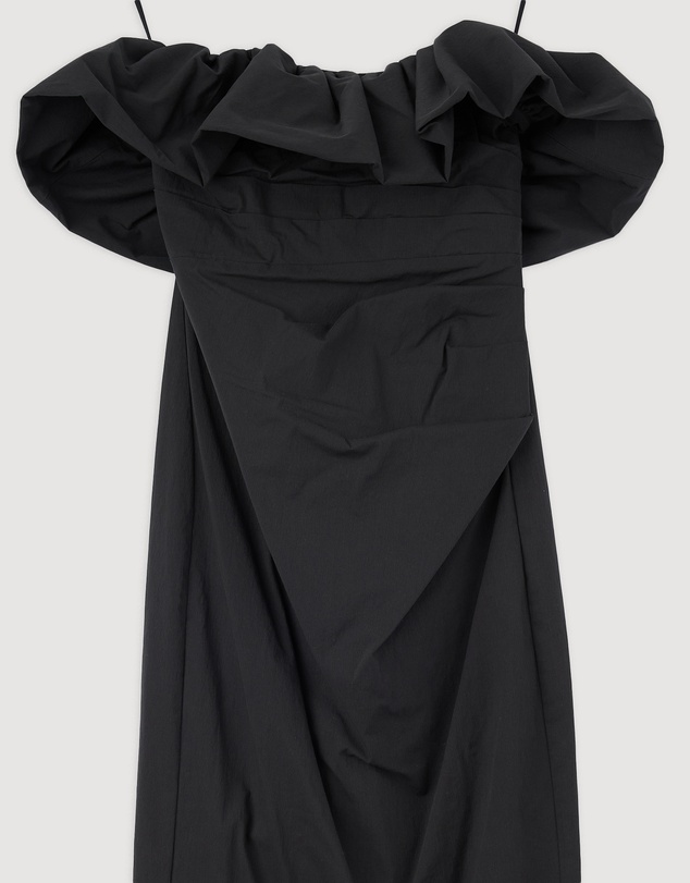 Revibe - Repaired Shona Joy Campbell Strapless Bubble Maxi Dress - AU 8