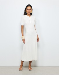 AERE - Asha Textured Knit Dress