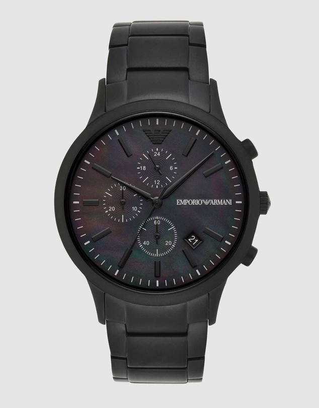 Emporio Armani - Black Chronograph Watch AR11275