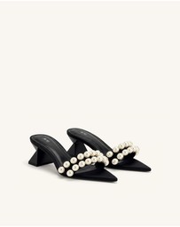 JW PEI - Gianna Beaded Strap Mules