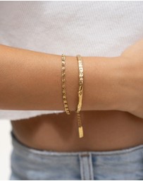Arms Of Eve - Dragon Gold Chain Bracelet