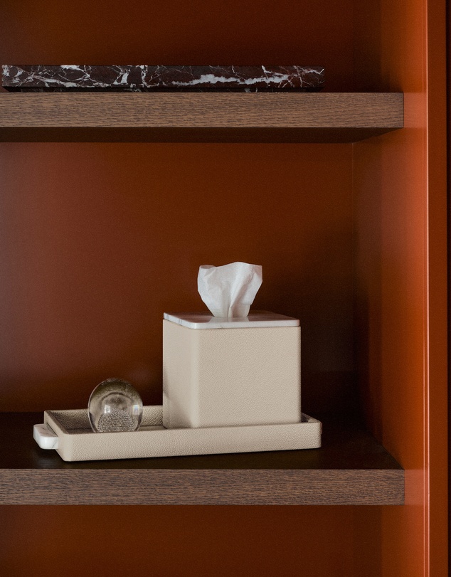 Greg Natale - Palco Tray Shagreen Arabescato