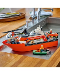 LEGO - 60504 Coast Guard Rescue Boat & Helicopter