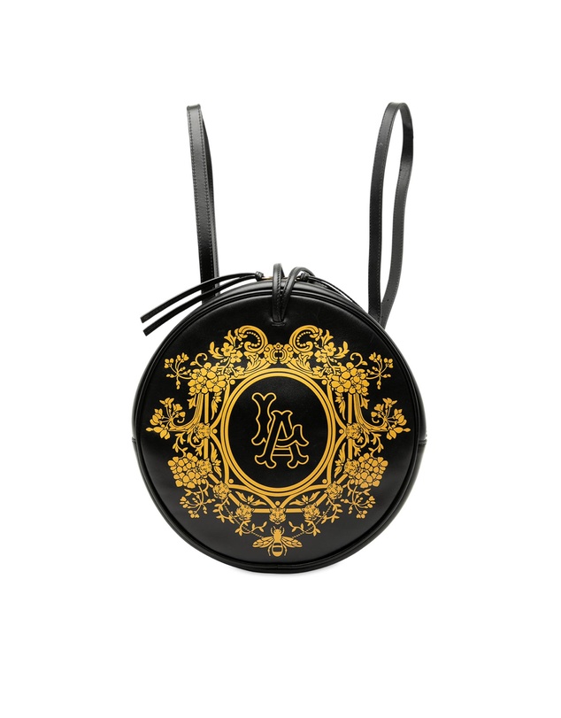 Pre-Loved by Azura Reborn - Pre-Loved MLB Leather LA Angels Round Backpack
