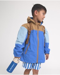 Crywolf - PACKABLE JACKET Ocean Colourblock