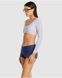 Bond-Eye Swimwear - Halle Long Sleeve Crop