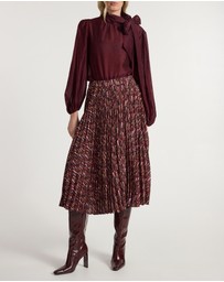 Marcs - Our Lips Are Sealed Pleat Skirt