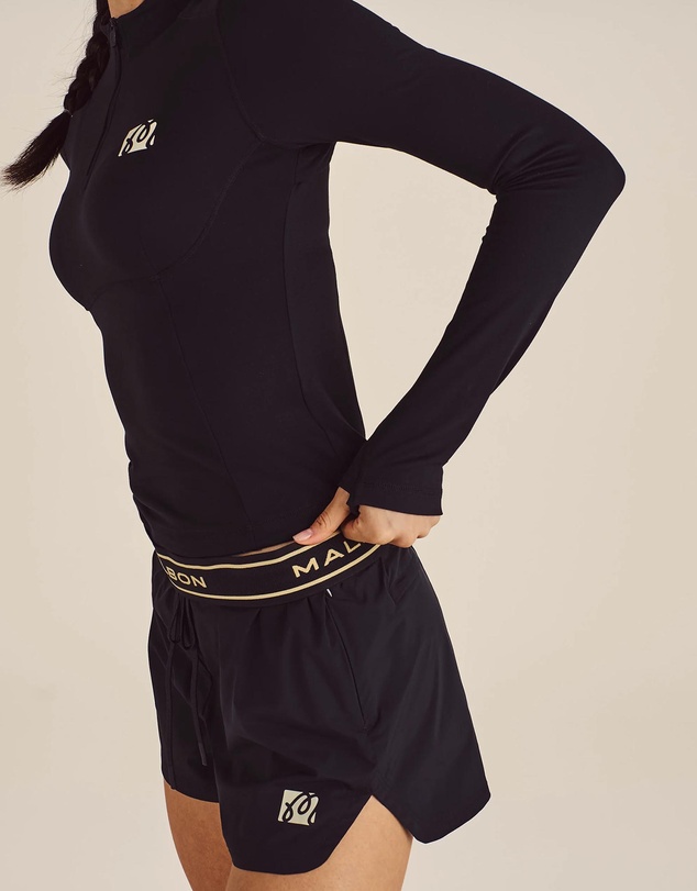 Malbon - Dani LS Quarter Zip