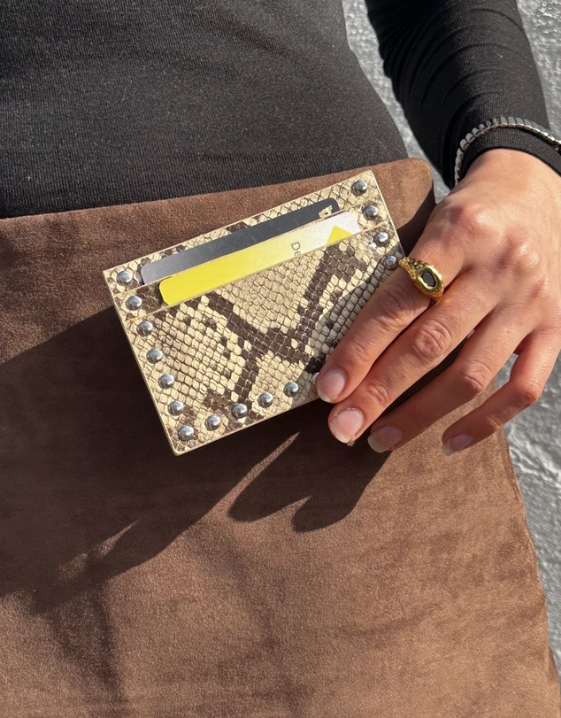 Georgia Mae  - The Rae Stud Card Wallet