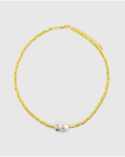 Izoa - Soleil Pearl Necklace
