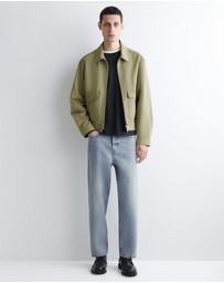COS - Cotton-Blend Zip-Up Utility Jacket