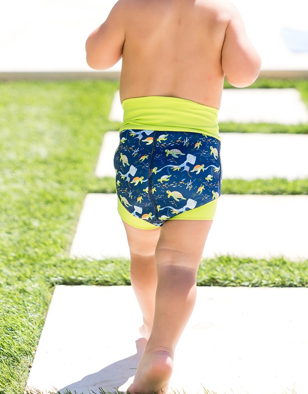 Splash About - Happy Nappy™ & Liners Bundle - Turtle Tide