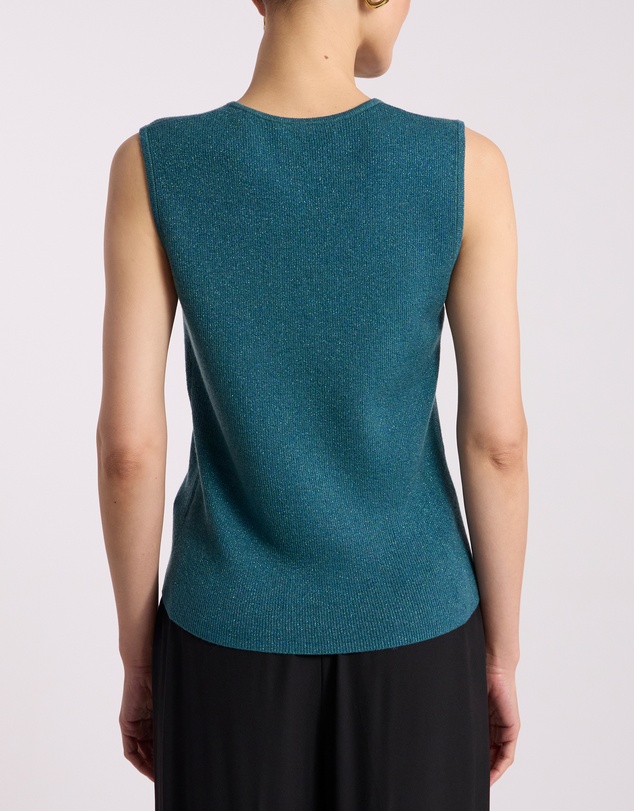 David Lawrence - Natalia Shimmer Knit Tank