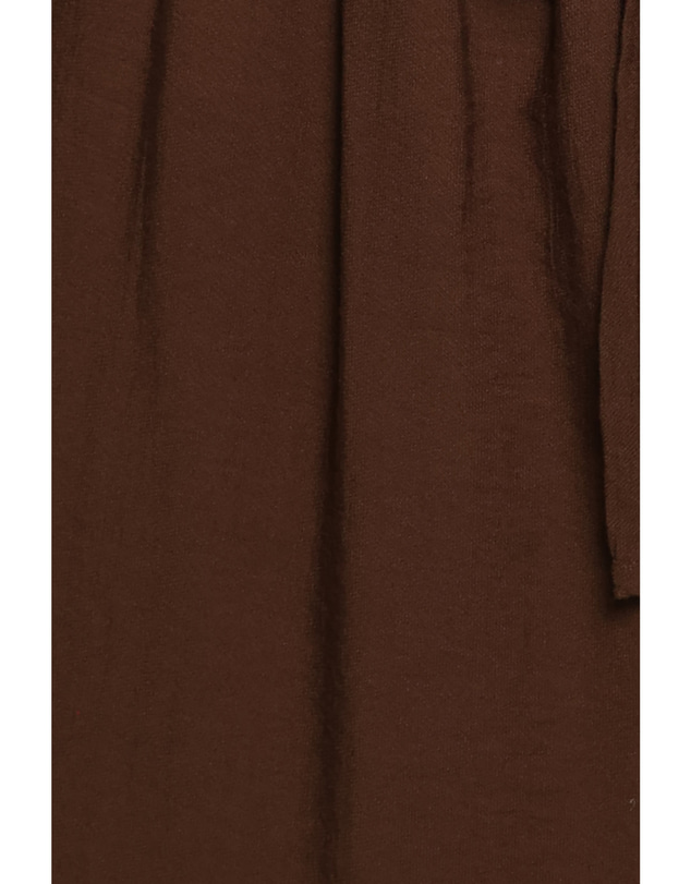 Petal & Pup - Rosanna Lace Hem Balloon Pants - Chocolate Brown