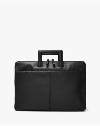 Aquila - Montoro Compact Black Briefcase